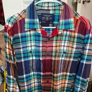 American eagle button down